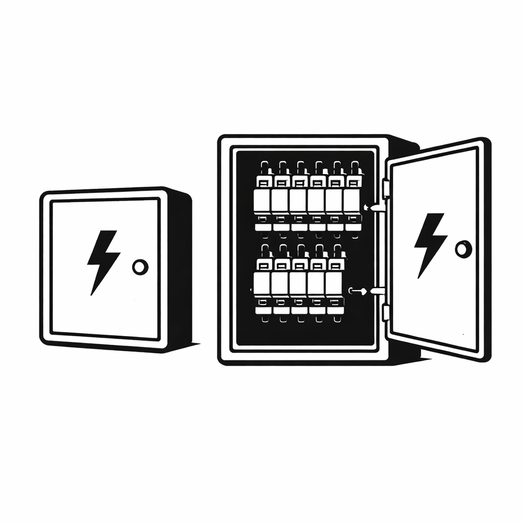 Skrine a rozvádzače